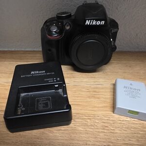 Nikon D3300 Black DSLR Camera Body